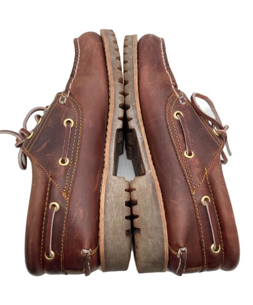 Timberland（ティンバーランド）Timberland (ティンバーランド) 3-EYE BOAT SHOE BURGUNDY ブラウン サイズ:SIZE 25.5cmの古着・服飾アイテム