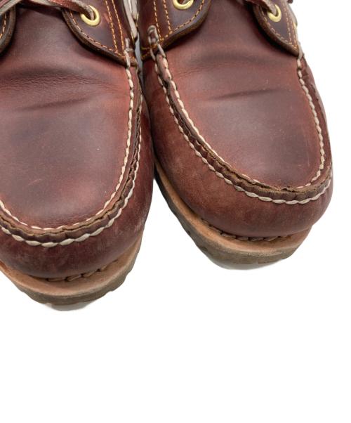 Timberland（ティンバーランド）Timberland (ティンバーランド) 3-EYE BOAT SHOE BURGUNDY ブラウン サイズ:SIZE 25.5cmの古着・服飾アイテム