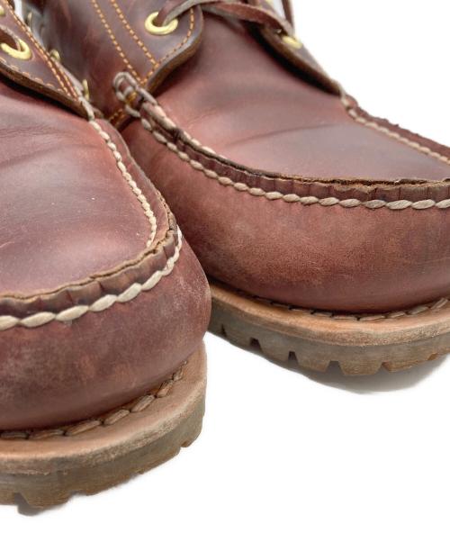 Timberland（ティンバーランド）Timberland (ティンバーランド) 3-EYE BOAT SHOE BURGUNDY ブラウン サイズ:SIZE 25.5cmの古着・服飾アイテム