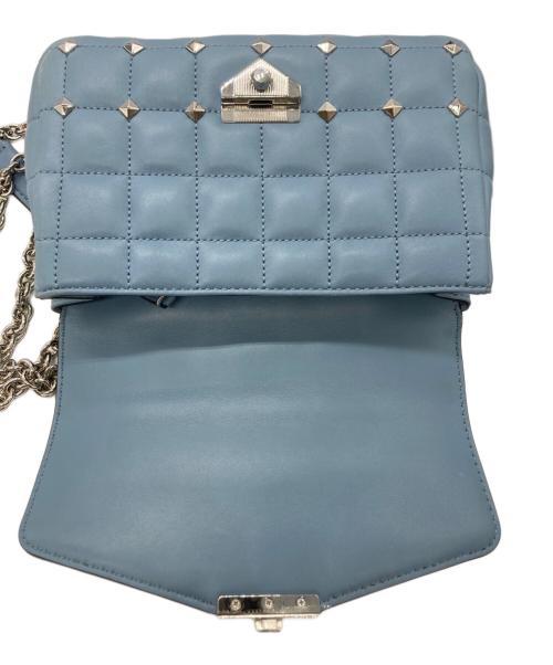 MICHAEL KORS（マイケルコース）MICHAEL KORS (マイケルコース) チェーンショルダーバッグ ネイビー サイズ:不明の古着・服飾アイテム