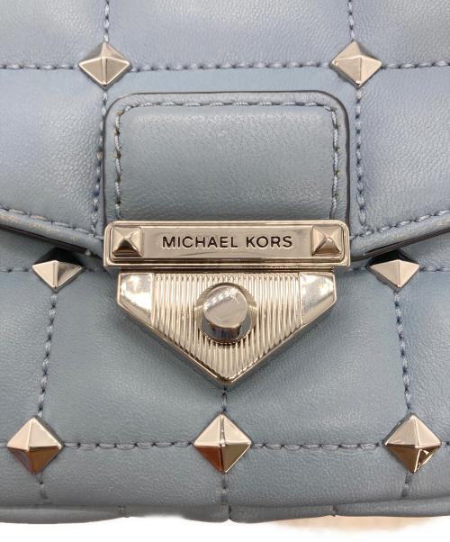 MICHAEL KORS（マイケルコース）MICHAEL KORS (マイケルコース) チェーンショルダーバッグ ネイビー サイズ:不明の古着・服飾アイテム