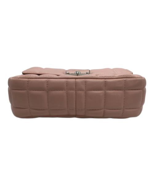 MICHAEL KORS（マイケルコース）MICHAEL KORS (マイケルコース) ラージ キルティングレザー ショルダーバッグ ピンク サイズ:不明の古着・服飾アイテム