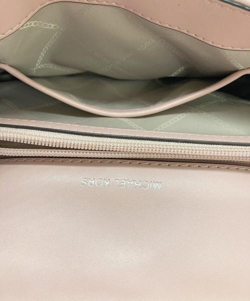 MICHAEL KORS（マイケルコース）MICHAEL KORS (マイケルコース) ラージ キルティングレザー ショルダーバッグ ピンク サイズ:不明の古着・服飾アイテム
