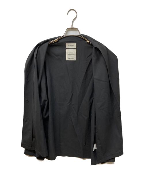 MARKWARE（マーカウェア）MARKWARE (マーカウェア) EX.SHIRTS JACKET ブラック サイズ:SIZE 1の古着・服飾アイテム