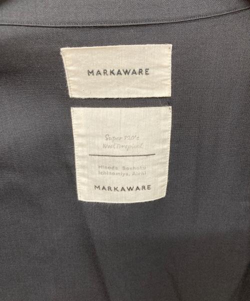 MARKWARE（マーカウェア）MARKWARE (マーカウェア) EX.SHIRTS JACKET ブラック サイズ:SIZE 1の古着・服飾アイテム