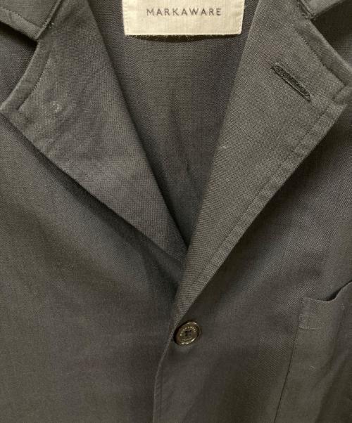 MARKWARE（マーカウェア）MARKWARE (マーカウェア) EX.SHIRTS JACKET ブラック サイズ:SIZE 1の古着・服飾アイテム