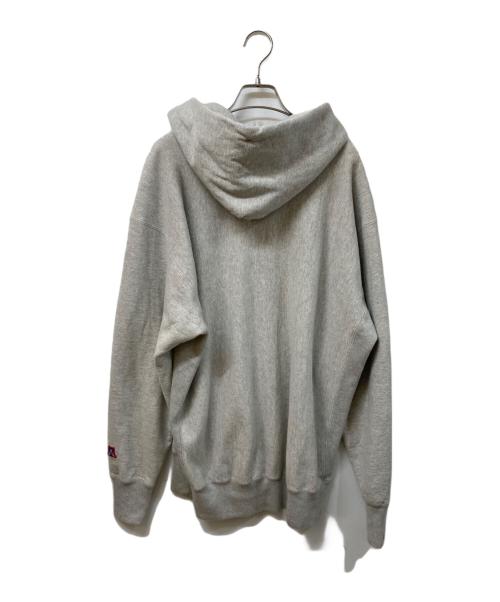 Hysteric Glamour（ヒステリックグラマー）Hysteric Glamour (ヒステリックグラマー) SEE NO EVILワッペン パーカー グレー サイズ:SIZE XLの古着・服飾アイテム