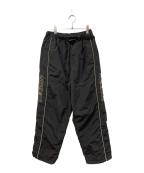 KEBOZケボズ）の古着「SUPPLEX NYLON TRACK PANTS」｜ブラック