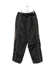 KEBOZ（ケボズ）の古着「SUPPLEX NYLON TRACK PANTS」｜ブラック