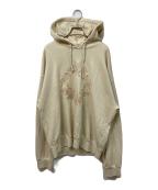 GIVENCHYジバンシィ）の古着「バロック刺繍パーカー」｜ベージュ