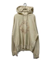 GIVENCHY（ジバンシィ）の古着「バロック刺繍パーカー」｜ベージュ