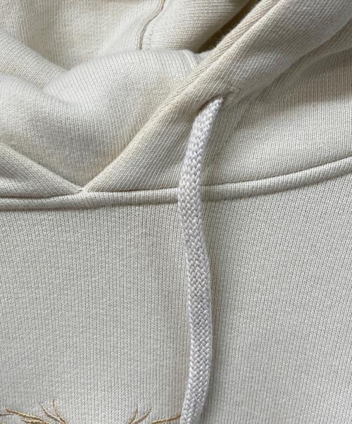 GIVENCHY（ジバンシィ）GIVENCHY (ジバンシィ) バロック刺繍パーカー ベージュ サイズ:	SIZE XLの古着・服飾アイテム