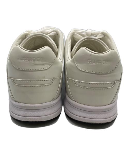 GUCCI（グッチ）GUCCI (グッチ) インターロッキングG ローカットスニーカー ホワイト サイズ:SIZE 7の古着・服飾アイテム