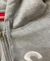 中古・古着 Supreme (シュプリーム) S Logo Zip Up Hooded Sweatshirt グレー サイズ:	SIZE M：28000円