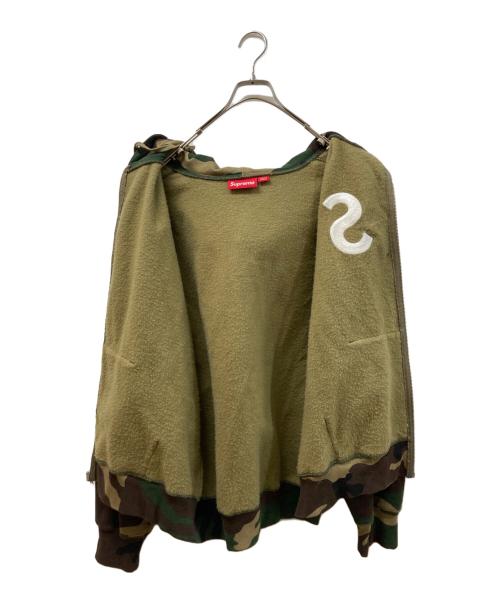 SUPREME（シュプリーム）SUPREME (シュプリーム) S Logo Zip Up Hooded Sweatshirt カモフラ サイズ:SIZE Lの古着・服飾アイテム