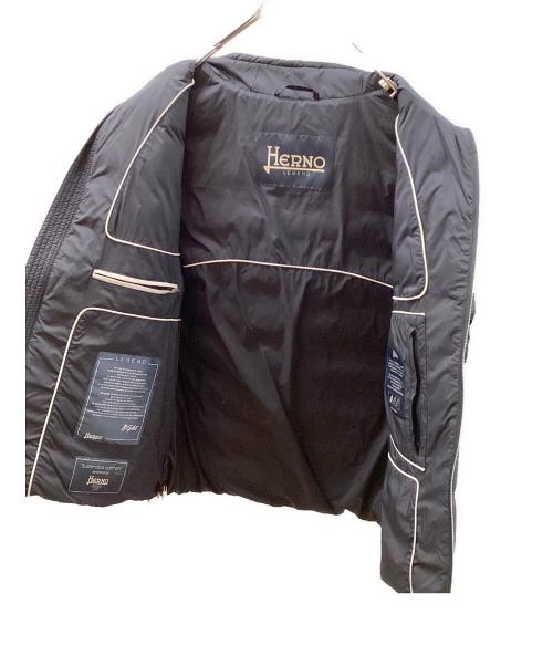 HERNO（ヘルノ）HERNO (ヘルノ) LEGEND IL GILET ダウンベスト ブラック サイズ:SIZE 50の古着・服飾アイテム