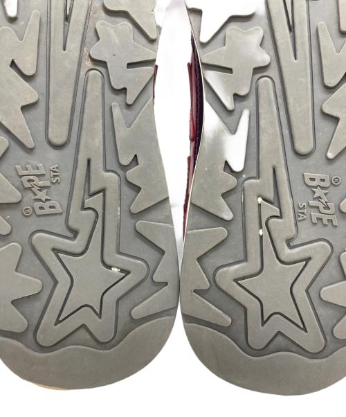 A BATHING APE（アベイシングエイプ）A BATHING APE (アベイシングエイプ) ROAD STA ローカットスニーカー パープル サイズ:	SIZE 27.5cmの古着・服飾アイテム