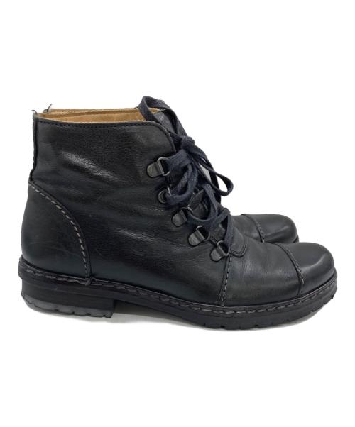 OFFICINE CREATIVE（オフィチーネクリエイティブ）OFFICINE CREATIVE (オフィチーネクリエイティブ) レースアップブーツ ブラック サイズ:	SIZE 36の古着・服飾アイテム