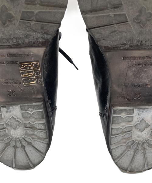 OFFICINE CREATIVE（オフィチーネクリエイティブ）OFFICINE CREATIVE (オフィチーネクリエイティブ) レースアップブーツ ブラック サイズ:	SIZE 36の古着・服飾アイテム