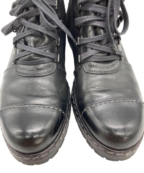 OFFICINE CREATIVE（オフィチーネクリエイティブ）OFFICINE CREATIVE (オフィチーネクリエイティブ) レースアップブーツ ブラック サイズ:	SIZE 36の古着・服飾アイテム