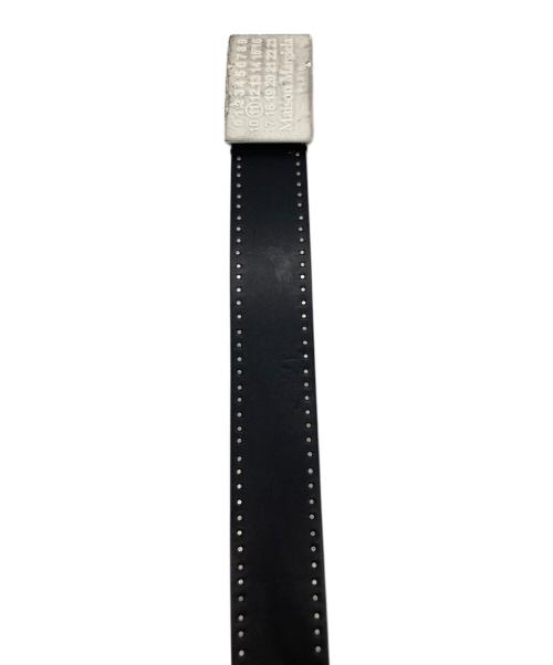 Maison Margiela（メゾンマルジェラ）Maison Margiela (メゾンマルジェラ) ロゴバックルレザーベルト サイズ:SIZE Sの古着・服飾アイテム