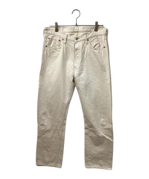 FULLCOUNT（フルカウント）FULLCOUNT (フルカウント) Straight Ecru Selvedge Denim アイボリー サイズ:	SIZE 32の古着・服飾アイテム