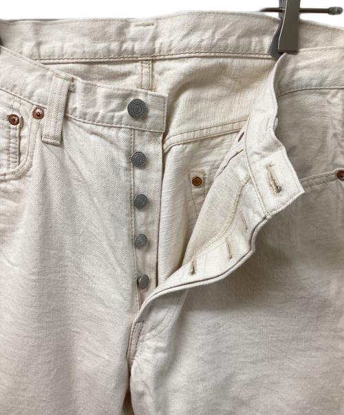 FULLCOUNT（フルカウント）FULLCOUNT (フルカウント) Straight Ecru Selvedge Denim アイボリー サイズ:	SIZE 32の古着・服飾アイテム