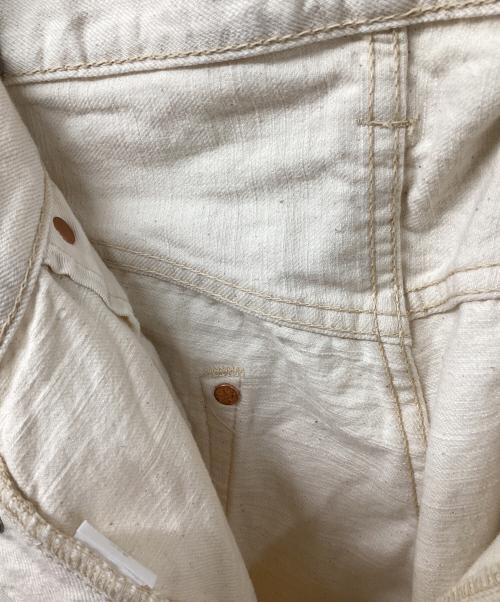 FULLCOUNT（フルカウント）FULLCOUNT (フルカウント) Straight Ecru Selvedge Denim アイボリー サイズ:	SIZE 32の古着・服飾アイテム