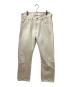 FULLCOUNT（フルカウント）の古着「Straight Ecru Selvedge Denim」｜アイボリー