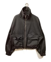 TODAYFUL（トゥデイフル）の古着「Standcollar Zip Blouson」｜ブラック