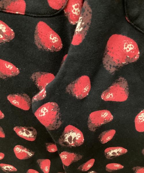 Hysteric Glamour（ヒステリックグラマー）Hysteric Glamour (ヒステリックグラマー) SKULL BERRY PATTERN柄 スウェットパンツ ブラック サイズ:SIZE Freeの古着・服飾アイテム