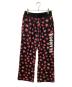 Hysteric Glamour（ヒステリックグラマー）の古着「SKULL BERRY PATTERN柄 スウェットパンツ」｜ブラック