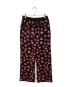 Hysteric Glamour (ヒステリックグラマー) SKULL BERRY PATTERN柄 スウェットパンツ ブラック サイズ:SIZE Free：6000円