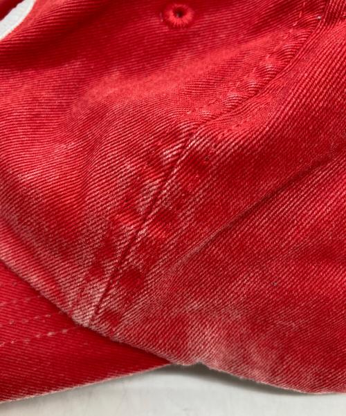 SUPREME（シュプリーム）Supreme (シュプリーム) Pigment Coated S Logo 6-Panel レッドの古着・服飾アイテム