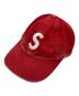 Supreme（シュプリーム）の古着「Pigment Coated S Logo 6-Panel」｜レッド