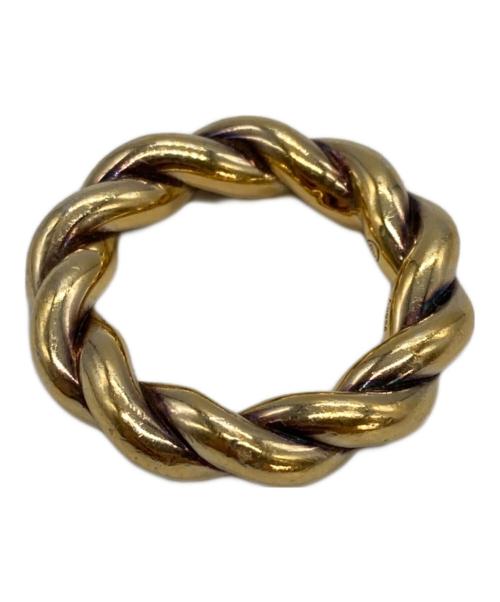 BOTTEGA VENETA（ボッテガベネタ）BOTTEGA VENETA (ボッテガベネタ) ツイストリング サイズ:18号の古着・服飾アイテム