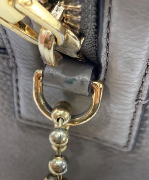 MARC JACOBS（マークジェイコブス）MARC JACOBS (マークジェイコブス) リクルート スモール バウレットバッグ ベージュの古着・服飾アイテム