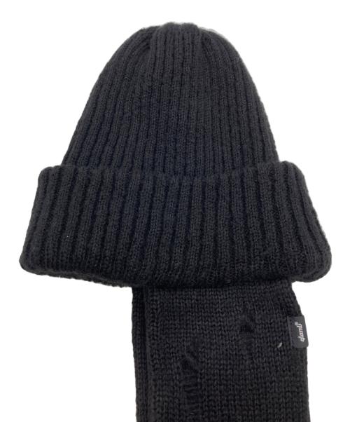 glamb（グラム）glamb (グラム) Flight Knit Cap / フライトニットキャップ ブラックの古着・服飾アイテム
