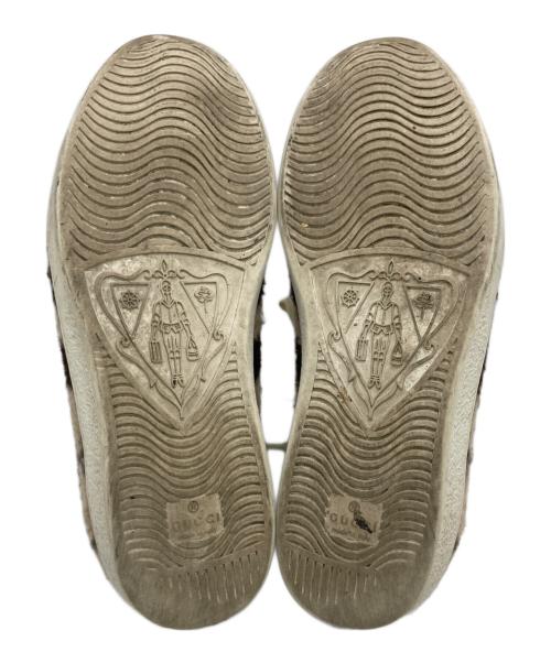 GUCCI（グッチ）GUCCI (グッチ) ローカットスニーカー ベージュ サイズ:SIZE 6の古着・服飾アイテム