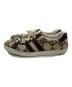 GUCCI (グッチ) ローカットスニーカー ベージュ サイズ:SIZE 6：5000円