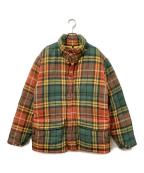 THE NORTHFACE PURPLELABEL×Harris Tweedザ・ノースフェイス パープルレーベル×ハリスツイード）の古着「ダウンジャケット」｜ブラウン