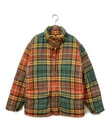 THE NORTHFACE PURPLELABEL×Harris Tweed（ザ・ノースフェイス パープルレーベル×ハリスツイード）の古着「ダウンジャケット」｜ブラウン