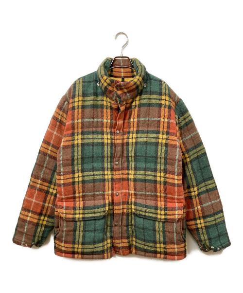 THE NORTHFACE PURPLELABEL（ザ・ノースフェイス パープルレーベル）THE NORTHFACE PURPLELABEL (ザ・ノースフェイス パープルレーベル) Harris Tweed (ハリスツイード) ダウンジャケット ブラウン サイズ:	SIZE Lの古着・服飾アイテム