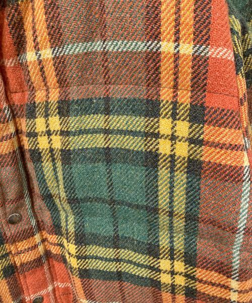 THE NORTHFACE PURPLELABEL（ザ・ノースフェイス パープルレーベル）THE NORTHFACE PURPLELABEL (ザ・ノースフェイス パープルレーベル) Harris Tweed (ハリスツイード) ダウンジャケット ブラウン サイズ:	SIZE Lの古着・服飾アイテム