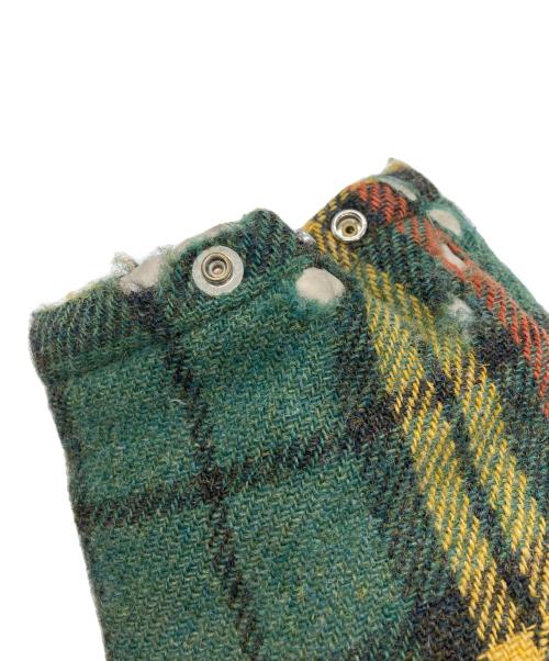 THE NORTHFACE PURPLELABEL（ザ・ノースフェイス パープルレーベル）THE NORTHFACE PURPLELABEL (ザ・ノースフェイス パープルレーベル) Harris Tweed (ハリスツイード) ダウンジャケット ブラウン サイズ:	SIZE Lの古着・服飾アイテム