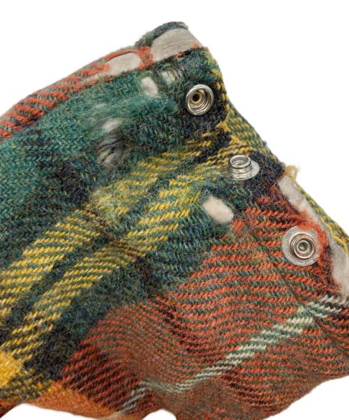THE NORTHFACE PURPLELABEL（ザ・ノースフェイス パープルレーベル）THE NORTHFACE PURPLELABEL (ザ・ノースフェイス パープルレーベル) Harris Tweed (ハリスツイード) ダウンジャケット ブラウン サイズ:	SIZE Lの古着・服飾アイテム