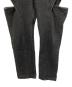 中古・古着 JOHN LAWRENCE SULLIVAN (ジョン ローレンス サリバン) WASHED DENIM HOLLOWED OUT PANTS/ウォッシュドデニムホロウドアウトパンツ ブラック サイズ:SIZE S：12000円