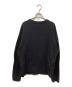 A.P.C. (アーペーセー) クルーネック刺繍スウェット ブラック サイズ:	SIZE L：6000円