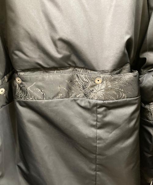TOGA ARCHIVES（トーガアーカイブス）TOGA ARCHIVES (トーガアーカイブス) Polyester jacquard coat ブラック サイズ:SIZE 36の古着・服飾アイテム