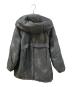 TOGA ARCHIVES (トーガアーカイブス) Polyester jacquard coat ブラック サイズ:SIZE 36：20000円